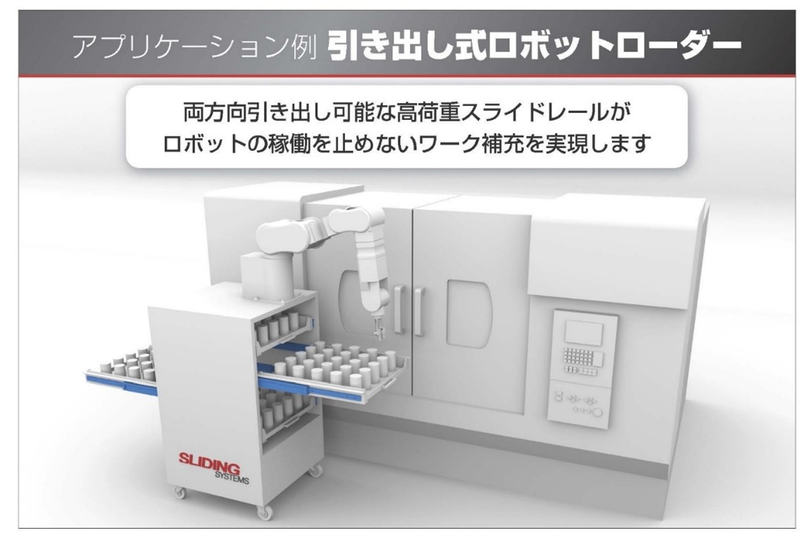 DTSBレールシリーズの使用イメージ